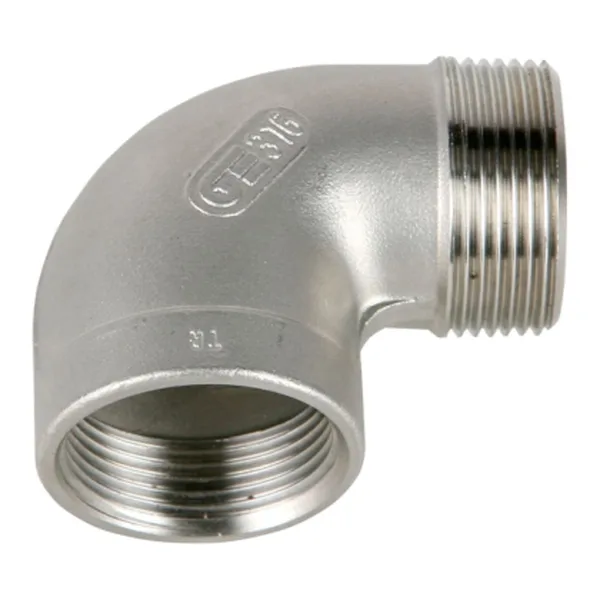 Codo 90º M-H Inox 316