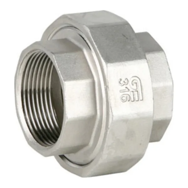 Enlace 3 piezas H-H Inox 316