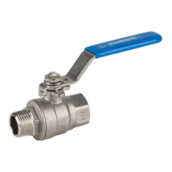 Válvula de esfera paso total 2 piezas Inoxidable